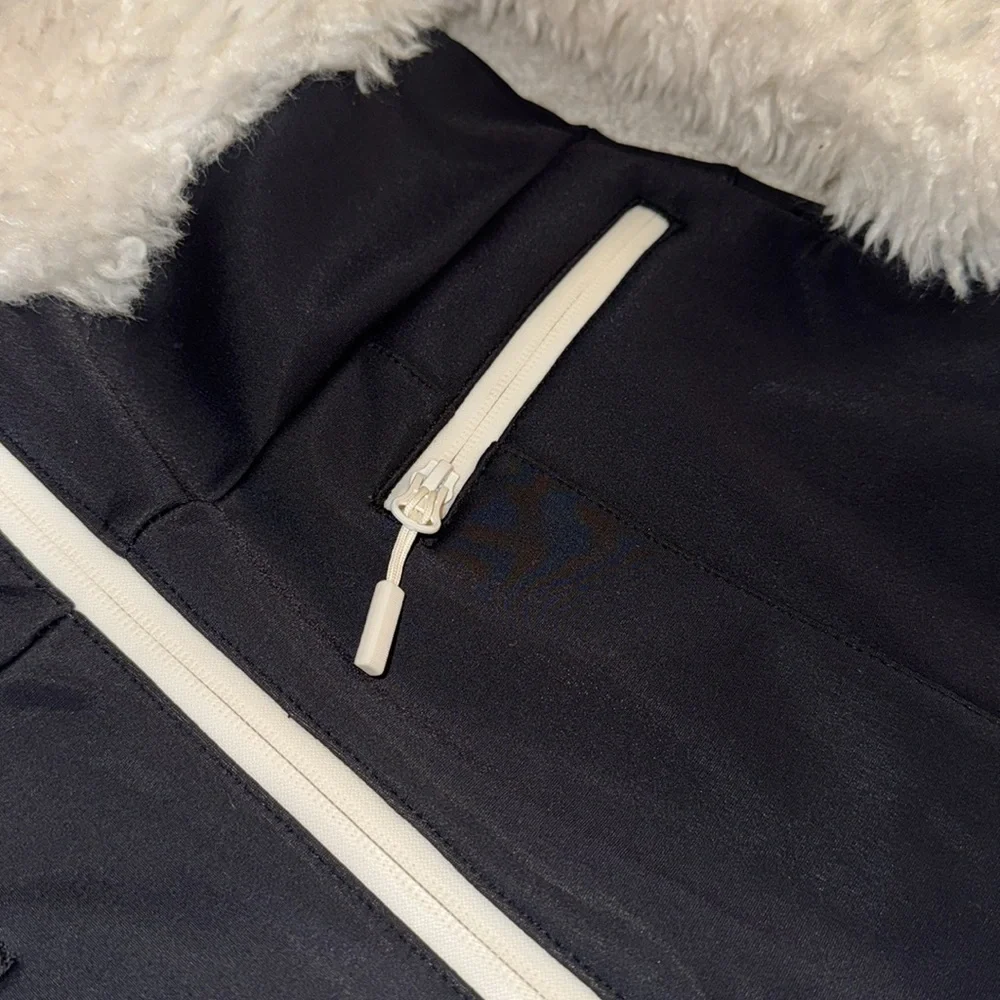 ASOS 4505 Skiing ski jumpsuit with faux fur panels and slim leg - Picture 6 of 14